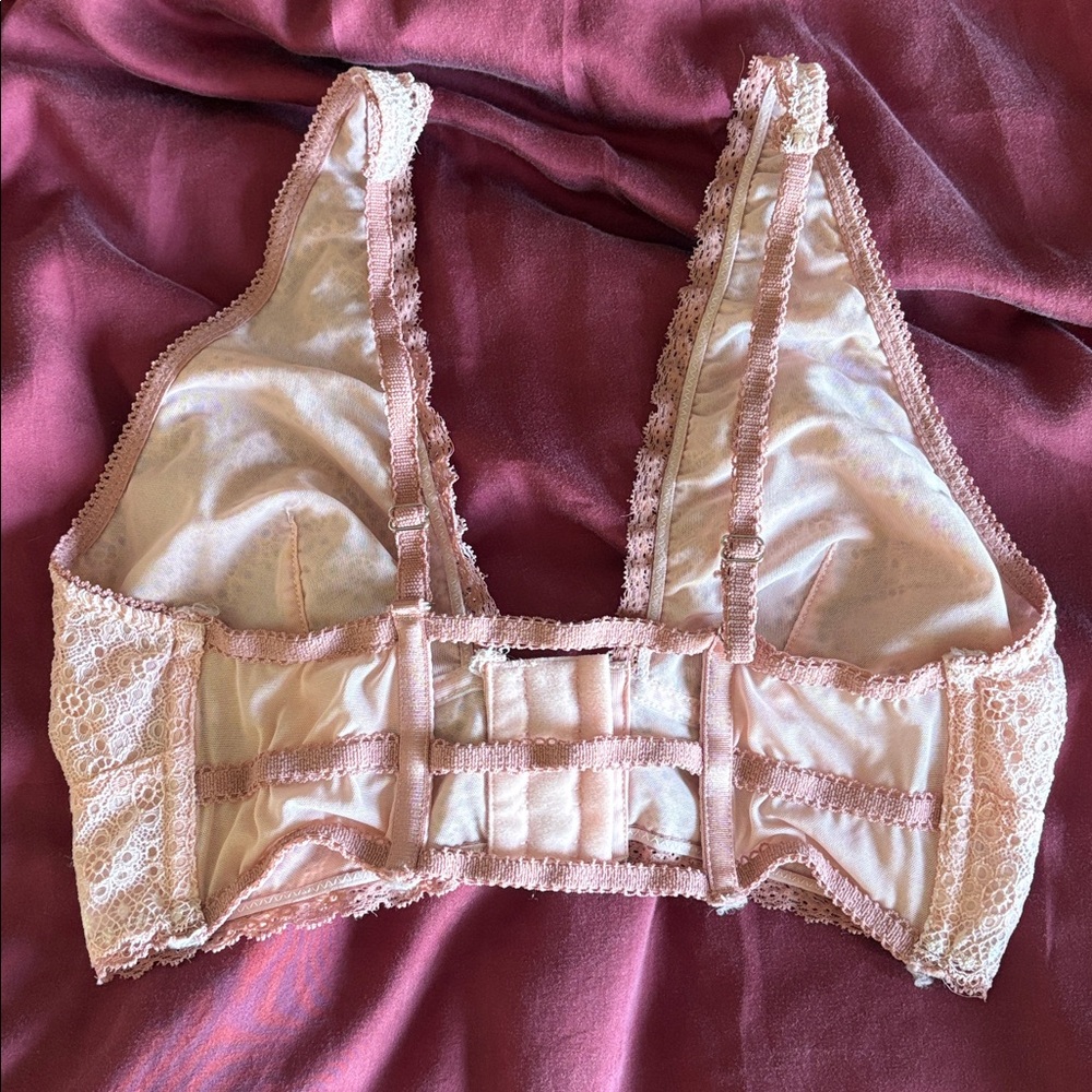 Secret Treasures Lace Bralette in Light Pink - Picture 2 of 3
